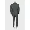 Men's green checkered suit