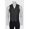 Men's green vest