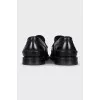 Men's black loafers