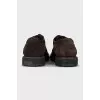 Men's suede brogues