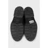 Men's suede brogues
