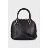 Black Dôme Tote