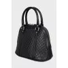 Black Dôme Tote