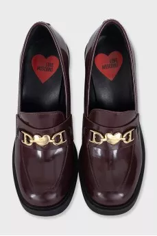Burgundy heels