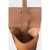 Brown phone case with strap