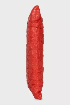 Клатч из лаковой кожи