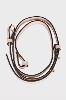 Marveille leather bag with tag