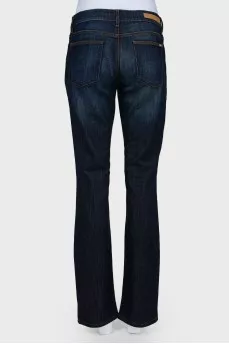 High landing jeans straight