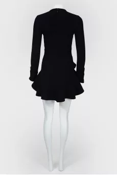 Short dress with frills