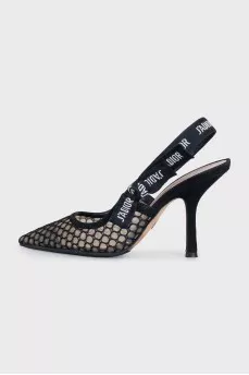 Black J'Adior slingbacks