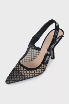 Black J'Adior slingbacks