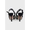 Black J'Adior slingbacks