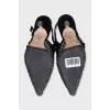 Black J'Adior slingbacks