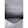 Hourglass embossed leather bag