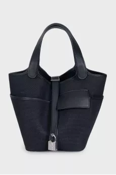 Black Picotin bag