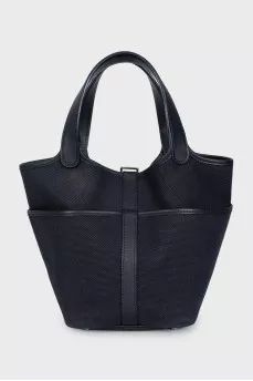 Black Picotin bag