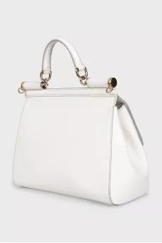 Sicily leather satchel