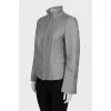 Silver fitted jacket