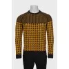 Men's wool sweater with tag