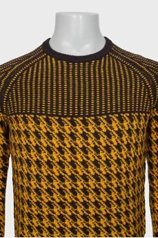 Men's wool sweater with tag