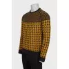 Men's wool sweater with tag
