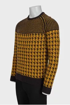 Men's wool sweater with tag