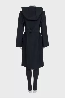 Cashmere coat with tag
