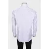 Men's pinstripe straight fit shirt