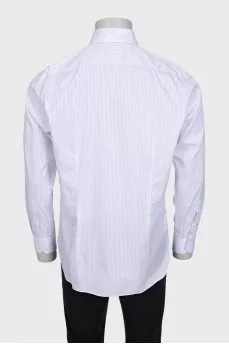 Men's pinstripe straight fit shirt