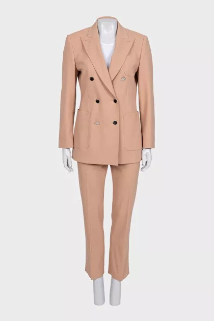 Classic double-breasted suit