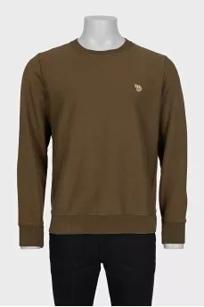 Men's green sweatshirt