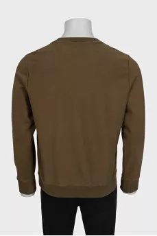 Men's green sweatshirt