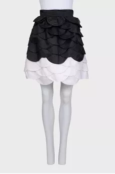 Black and white skirt