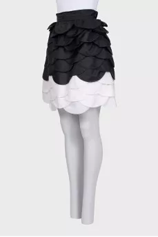 Black and white skirt
