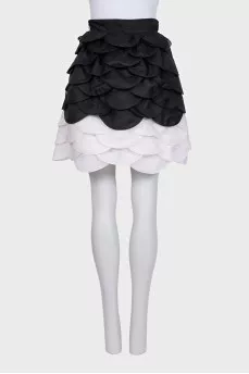 Black and white skirt