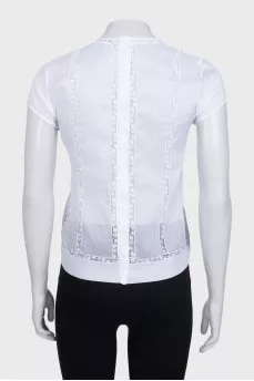 White transparent blouse