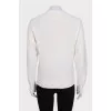 White cashmere sweater