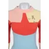 Multicolored jumper with airplanes