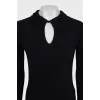Wool and cashmere button-down jumper