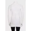 White long sweater