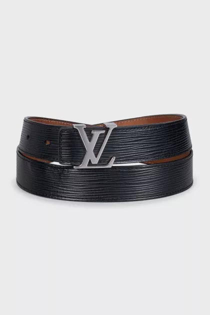 Men's belt with a 3D print