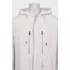 Men's beige parka