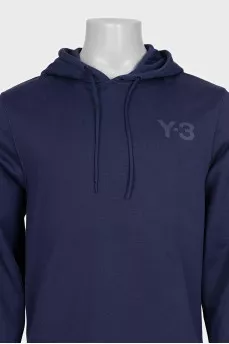 Men's purple sweatshirt with brand logo
