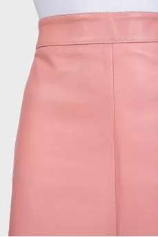 A-line skirt with a zipper