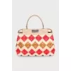 Peekaboo decorated bag