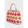 Peekaboo decorated bag