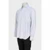 Men's light blue button-down shirt