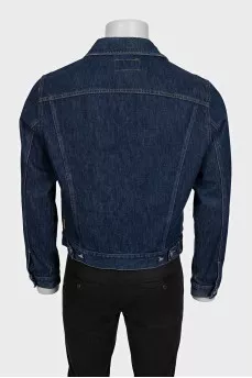 Men's blue denim jacket