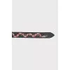 Men's Kingsnake belt