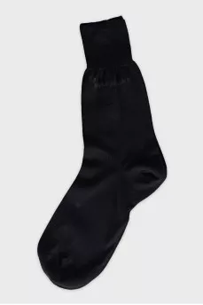 Men's high socks with tag